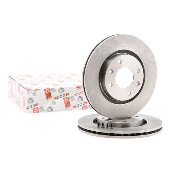 Peugeot 307 Ön Fren Diski 1.6 16V 110 Beygir Küçük Tip 266 mm Çap 2001-2008 FERODO