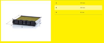 Mercedes A Serisi W177 Kasa A180 Antialerjik Karbonlu Polen Filtresi 1.3 136 Beygir 2018 Sonrası MANN