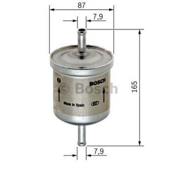 Volvo S40 Benzin Filtresi 2.0 T 165 Beygir 1995-2003 BOSCH
