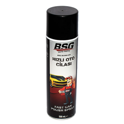 Hızlı Oto Cila Parlatıcı Sprey 500 ML