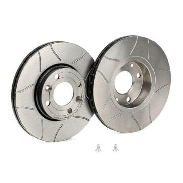 Nissan Note Performanslı Ön Fren Diski 1.6 Benzinli 260 mm Çap Çizgili 2006-2012 BREMBO MAX