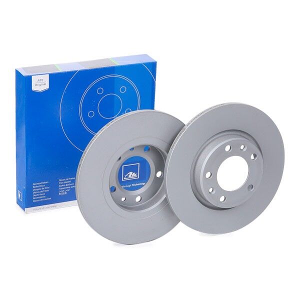 Opel Grandland X Arka Fren Diski 1.2 Turbo 130 Beygir 268 mm Çap 2017 Sonrası ATE ORIGINAL