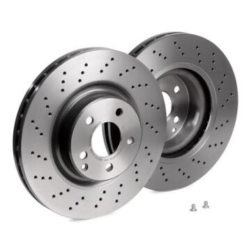 Mercedes E Serisi W211 Kasa E320 CDI Ön Fren Diski AMG Spor Paket Delikli 330 mm Çap 2002-2009 BREMBO