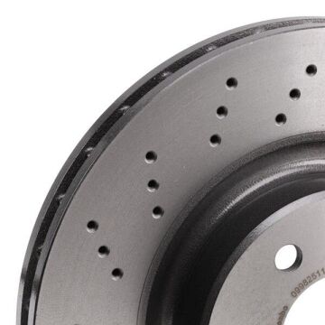 Mercedes E Serisi W211 Kasa E320 CDI Ön Fren Diski AMG Spor Paket Delikli 330 mm Çap 2002-2009 BREMBO