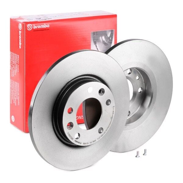 Opel Grandland X Arka Fren Diski 1.2 Turbo 130 Beygir 268 mm Çap 2017 Sonrası BREMBO