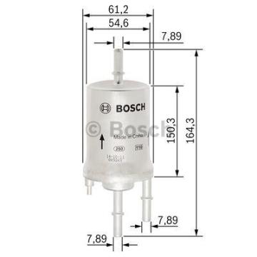 Seat Leon 2 Benzin Filtresi 1.6 102 Beygir 2006-2012 BOSCH