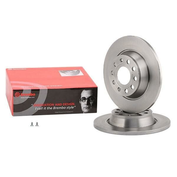 Volkswagen Passat B6 Arka Fren Diski 1.4 TSI 122 Beygir 282 mm Çap 2006-2011 BREMBO
