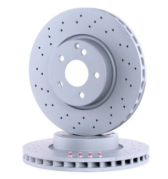 Mercedes E Serisi W212 Kasa E350 CDI Ön Fren Diski 3.0 265 Beygir AMG Spor Paket 4x4 Delikli 322 mm Çap 2009-2015 ATE ORIGINAL