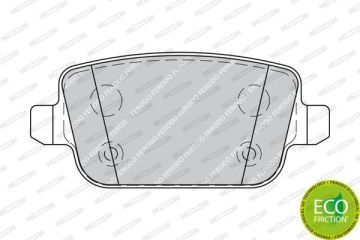 Ford Mondeo 4 Arka Fren Balatası 2.0 16V Manuel El Freni İçin 2007-2013 FERODO
