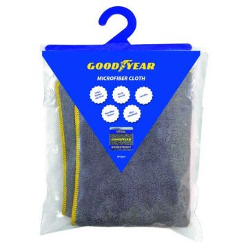 Goodyear Mikrofiber Temizlik Bezi Gri Renk 1 Adet