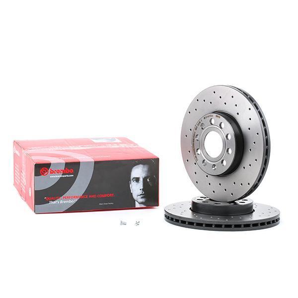 Skoda Superb 1 Performanslı Ön Fren Diski 1.9 TDI 288 mm Çap Delikli 2006-2008 BREMBO XTRA