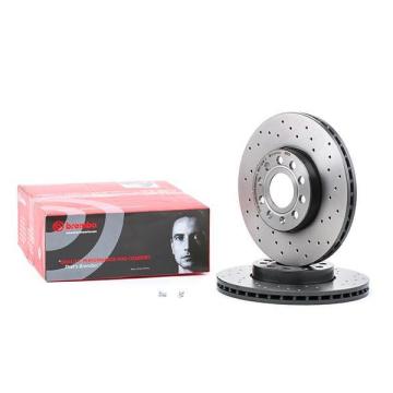 Volkswagen Jetta 4 Performanslı Ön Fren Diski 1.2 TSI 105 Beygir 288 mm Çap Delikli 2011 Sonrası BREMBO XTRA