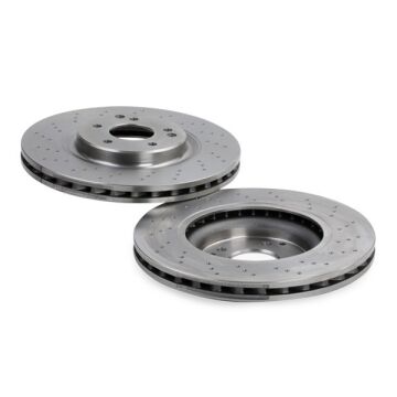 Mercedes C Serisi W203 Kasa C180 Kompressor Ön Fren Diski Delikli 330 mm Çap AMG Spor Paket İçin 2001-2006 TRW