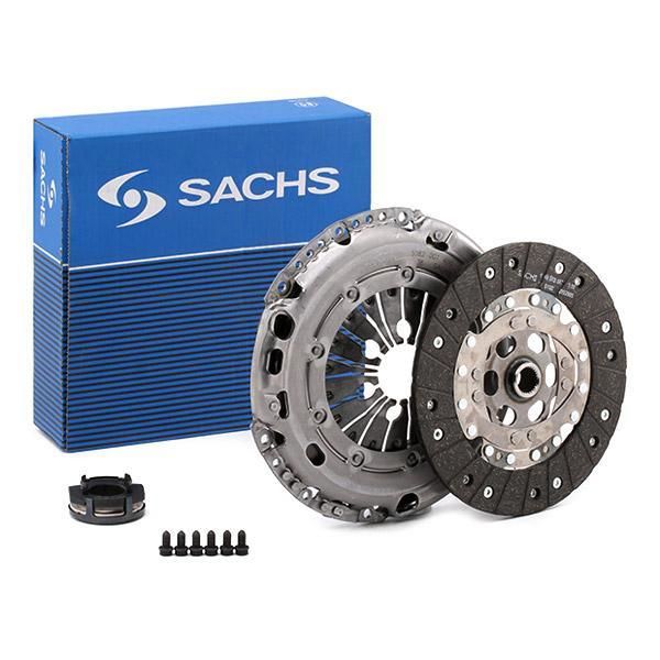 Audi A3 Debriyaj Seti 1.6 TDI 105 Beygir Rulmanlı Manuel Vites 2004-2013 SACHS