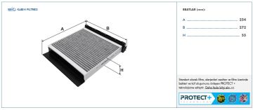 Mercedes A Serisi W177 Kasa A180d Karbonlu Polen Filtresi 1.5 116 Beygir 2018 Sonrası FILTRON