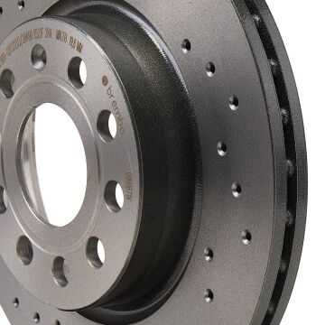 Volkswagen Beetle Performanslı Ön Fren Diski 1.2 TSI 105 Beygir 280 mm Çap Delikli 2012-2019 BREMBO XTRA