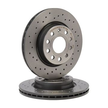Volkswagen Golf 5 Performanslı Ön Fren Diski 1.9 TDI 105 Beygir 280 mm Çap Delikli 2004-2009 BREMBO XTRA