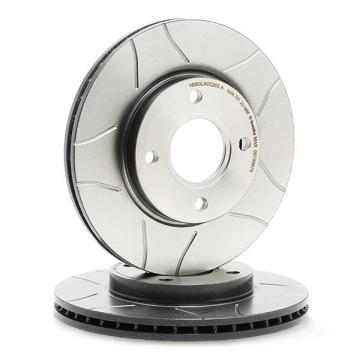 Ford Fiesta 5 Performanslı Fren Diski Ön 1.6 16V Çizgili 258 mm 2002-2009 Brembo Max