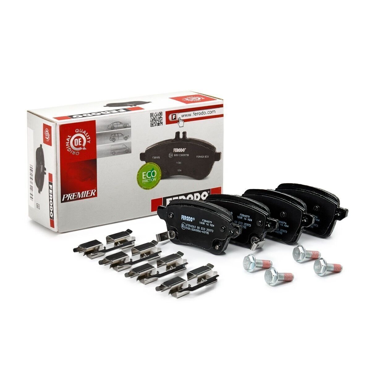 Opel Corsa E Arka Fren Balatası 1.0 115 Beygir 2015-2019 FERODO