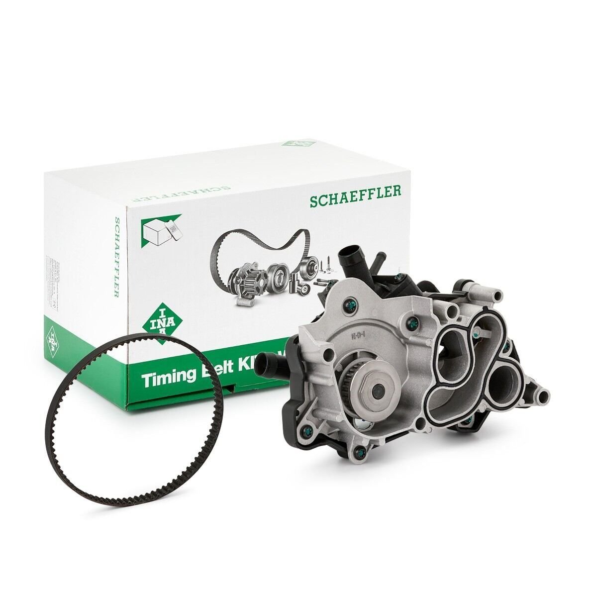 Seat Toledo 4 Su Pompası Devirdaim Kayışlı Set 1.4 TSI 125 Beygir 2013-2019 INA