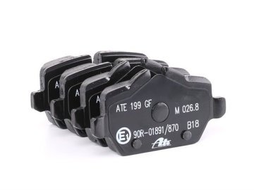 BMW 3 Serisi E90 318i Arka Fren Balatası 129 Beygir 2005-2007 ATE ORIGINAL