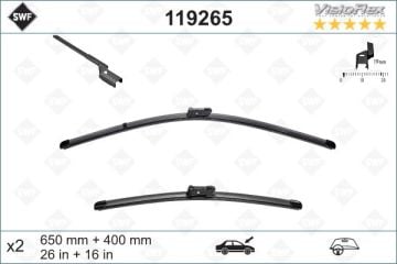 Ford Fiesta 6 Ön Silecek Seti Sağ Sol Takım 2010-2017 SWF
