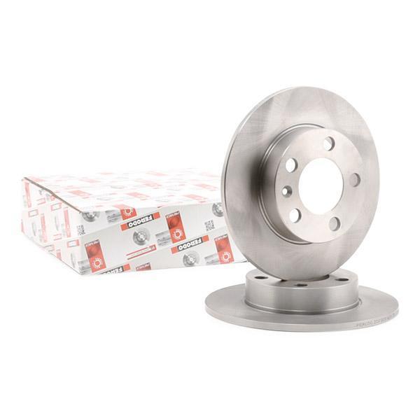 Skoda Fabia Arka Fren Diski 1.4 16V 75 Beygir 232 mm çap Arkası Disk Olan Modellere 2000-2007 FERODO