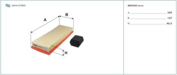 Opel Astra L Hava Filtresi 1.2 Turbo 130 Beygir 2022 Sonrası FILTRON