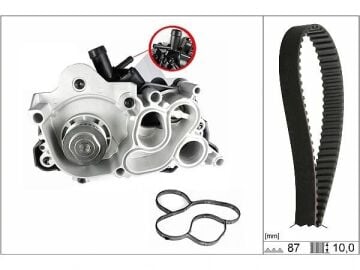 Skoda Superb 3 Su Pompası Devirdaim Kayışlı Set 1.4 TSI 125 Beygir 2015-2024 INA