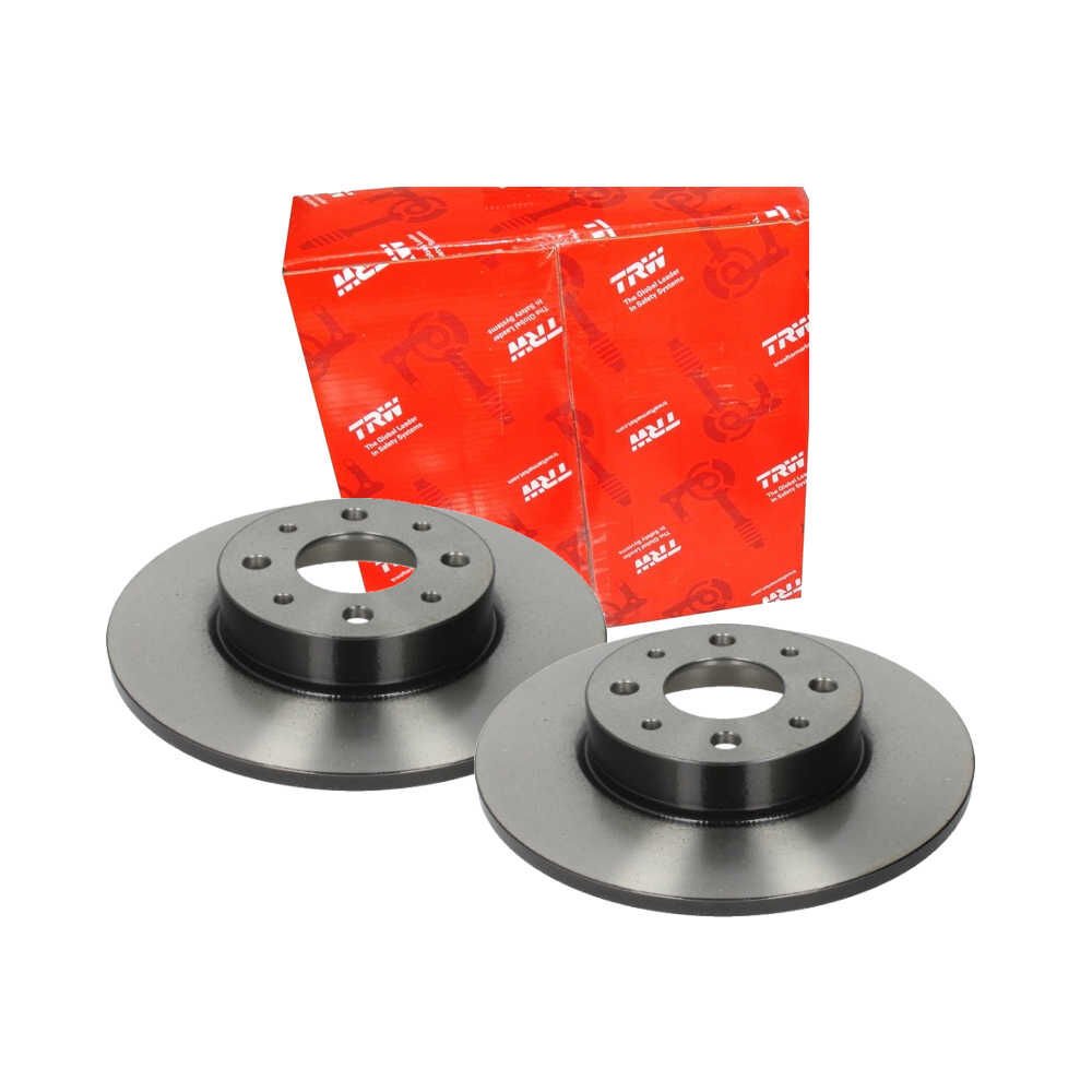 Alfa Romeo Mito Arka Fren Diski Tüm Modellere 251 mm Çap 2009-2018 TRW