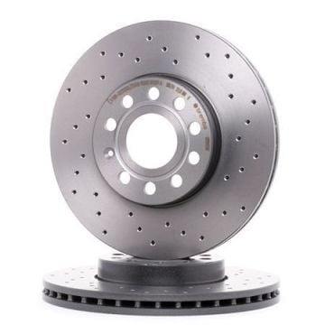 Audi A3 Performanslı Ön Fren Diski 1.6 TDI 105 Beygir 288 mm Çap Delikli 2013-2020 BREMBO XTRA