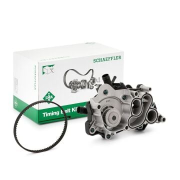 Volkswagen Golf 7 Su Pompası Devirdaim Kayışlı Set 1.4 TSI 122/125 Beygir 2013-2020 INA