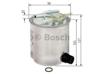 Nissan X-Trail Mazot Filtresi 2.0 dci 2007-2013 BOSCH