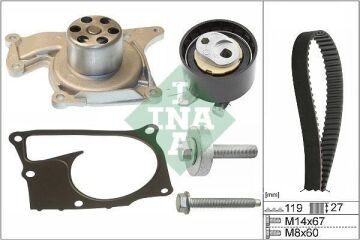 Mercedes A Serisi W176 Kasa A180 CDI Devirdaimli Triger Seti 1.5 109 Beygir 2013-2018 INA