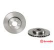Mercedes 211 Kasa E200 / E220 / E270 Ön Fren Diski Havalı 296 mm BREMBO