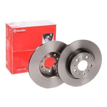 Fiat Egea Station Arka Fren Diski 1.6 Multijet 120 Beygir 264 mm Çap 2015-2020 BREMBO