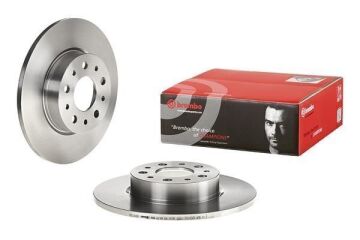 Fiat Egea Sedan/Hatchback Arka Fren Diski 1.6 Multijet 120 Beygir 251 mm Çap 2015-2020 BREMBO