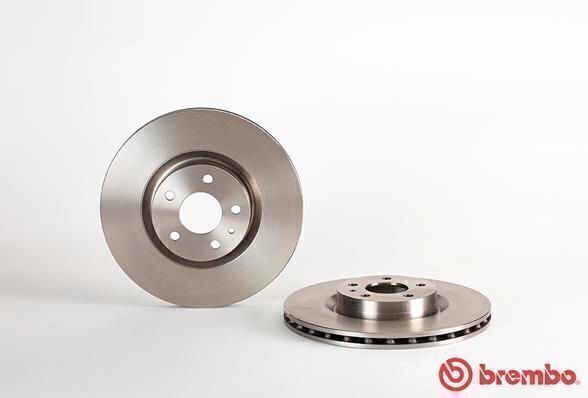 Fiat Egea Station Ön Fren Diski 1.6  Multijet 120 Beygir 284 mm Çap 2015-2020 BREMBO