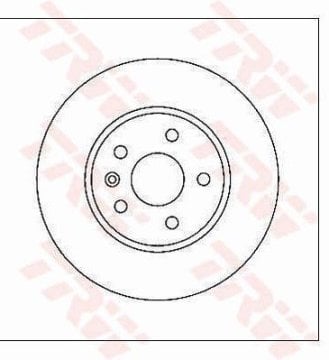 Opel Astra J Ön Fren Diski 1.6 16V Benzinli 276 mm Çap 2010-2015 TRW