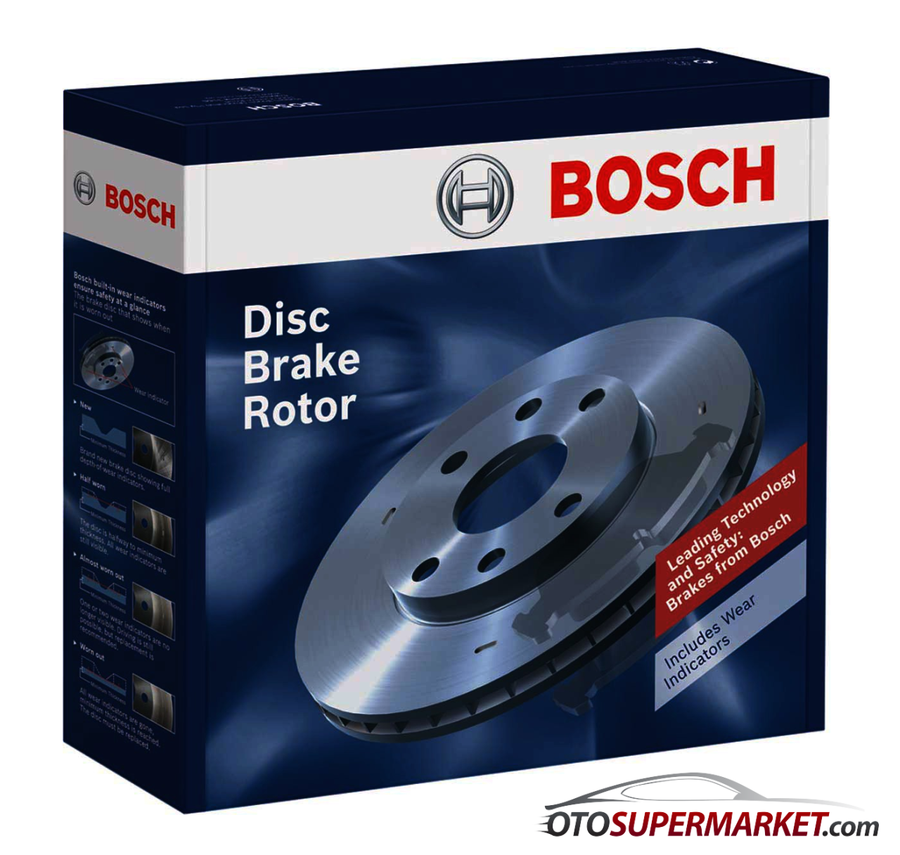 Mercedes 203 Kasa C320 Arka Fren Diski Düz 290 mm Çap BOSCH