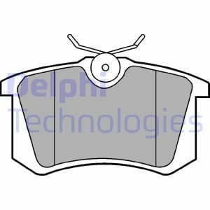 Skoda Superb Arka Fren Balatası 2002-2008 DELPHI