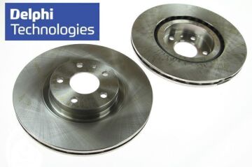 Fiat Egea Sedan/Hatchback Ön Fren Diski 1.6 Multijet 120 Beygir 284 mm Çap 2015-2020 DELPHI