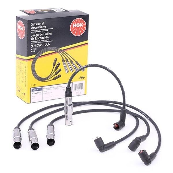 Audi A3 Buji Kablo Seti 1.6 101 Beygir AEH/AKL/APF Motor 1996-2003 NGK