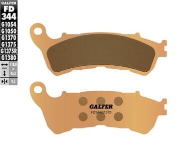 Honda Forza 300 Ön Fren Balatası 2013-2018 GALFER SİNTER METAL