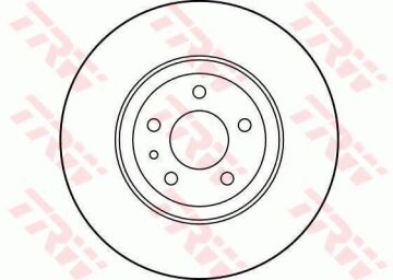 Fiat Egea Station Ön Fren Diski 1.6 Multijet 120 Beygir 284 mm Çap 2015-2020 TRW