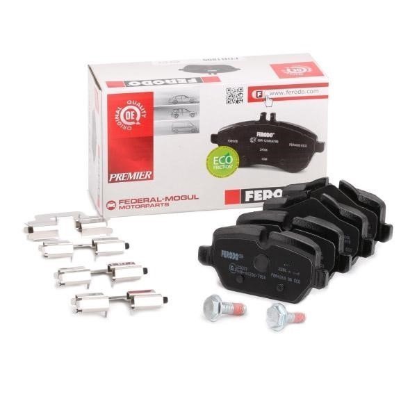 BMW 3 Serisi E90 318i Arka Fren Balatası 129 Beygir 2005-2007 FERODO
