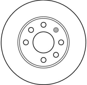 Opel Corsa C 1.2 Benzinli Ön Fren Diski 240 mm Çap ABS'li Modellere 2001-2006 TRW