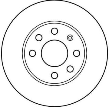Opel Corsa C Ön Fren Diski 1.7 DI 65 Beygir 240 mm Havalı 2001-2006 TRW