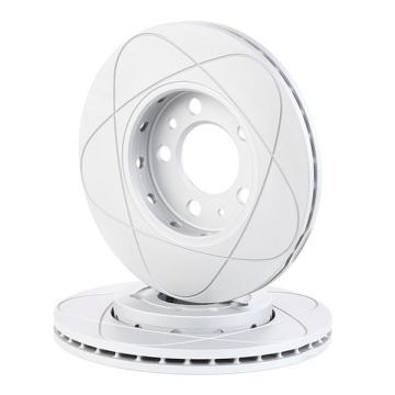 Volkswagen Polo 4 Performanslı Fren Diski Ön 1.4 16V 256 mm Çizgili 2002-2009 ATE POWER DISC