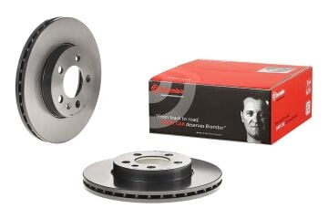 Volkswagen Polo 6 Ön Fren Diski 1.0 Benzinli 80 Beygir 256 mm Çap 2017 Sonrası BREMBO